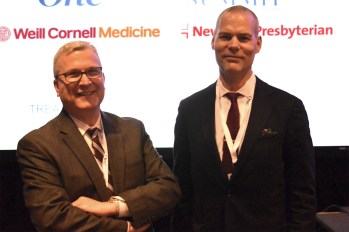 Dr. John Leonard and Dr. Peter Martin at State of the Science Summit